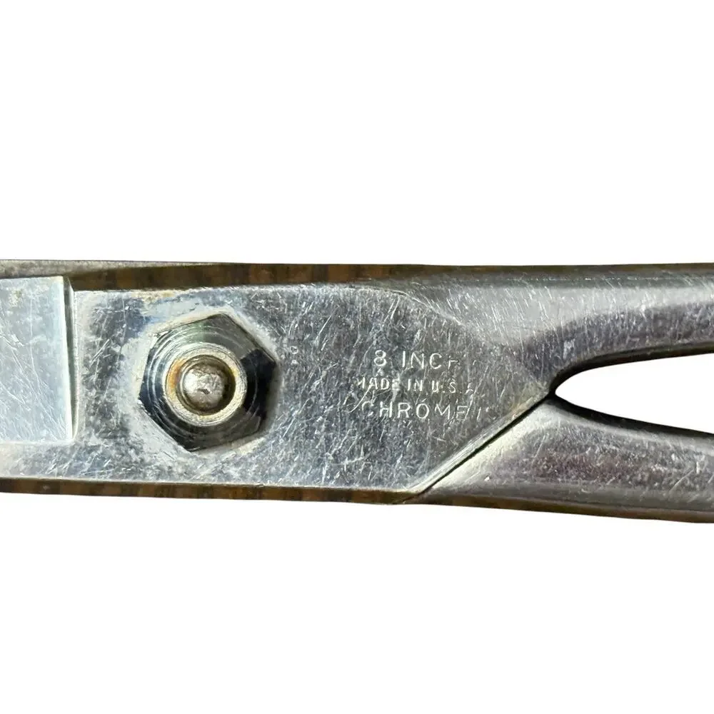 Vintage Cutco 8″ Chrome Scissors - Made in USA - Take-Apart All-Metal Shears